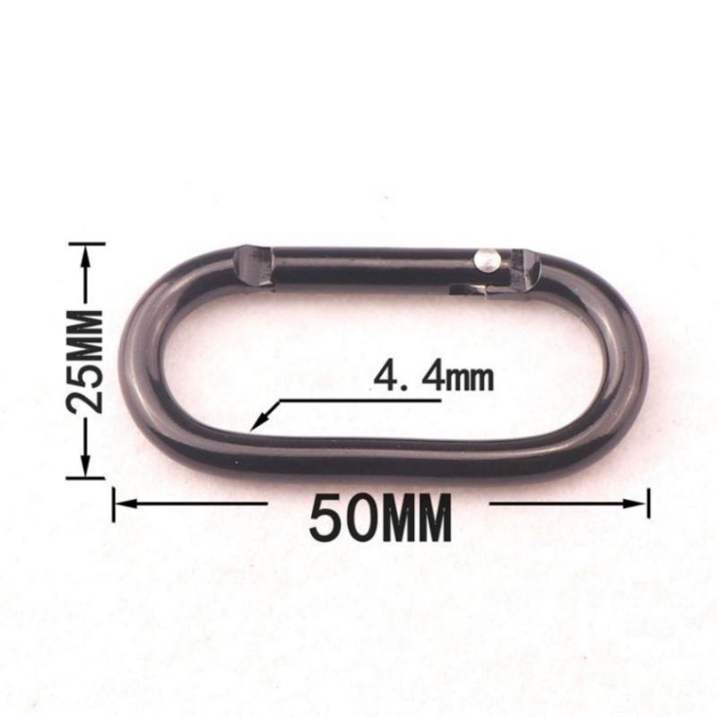 accesorios de anillo abierto personalizados broche bolsa pequeña hebilla hervidor gancho aleación de aluminio negro o anillo mosquetón pasarela mosquetón llavero accesorios de anillo abierto personalizados broche bolsa pequeña hebilla hervidor gancho aleación de aluminio negro o anillo mosquetón pasarela mosquetón llavero