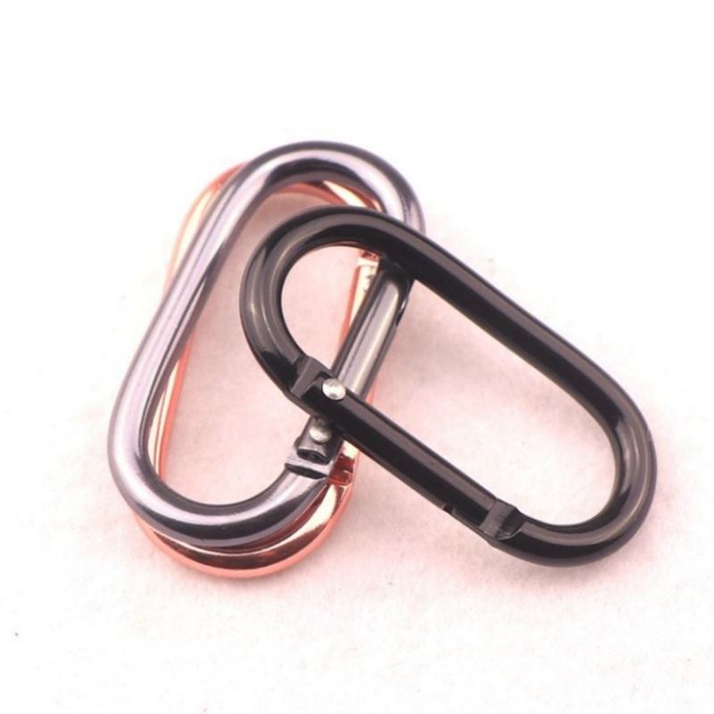 accesorios de anillo abierto personalizados broche bolsa pequeña hebilla hervidor gancho aleación de aluminio negro o anillo mosquetón pasarela mosquetón llavero accesorios de anillo abierto personalizados broche bolsa pequeña hebilla hervidor gancho aleación de aluminio negro o anillo mosquetón pasarela mosquetón llavero
