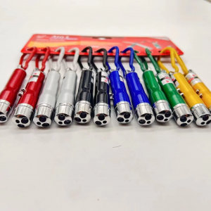 Pluma láser clave mascota láser Juguetes Para Mascotas Montañismo hebilla pluma láser hebilla de plástico