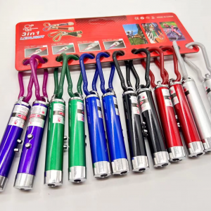 Pluma láser clave mascota láser Juguetes Para Mascotas Montañismo hebilla pluma láser hebilla de plástico