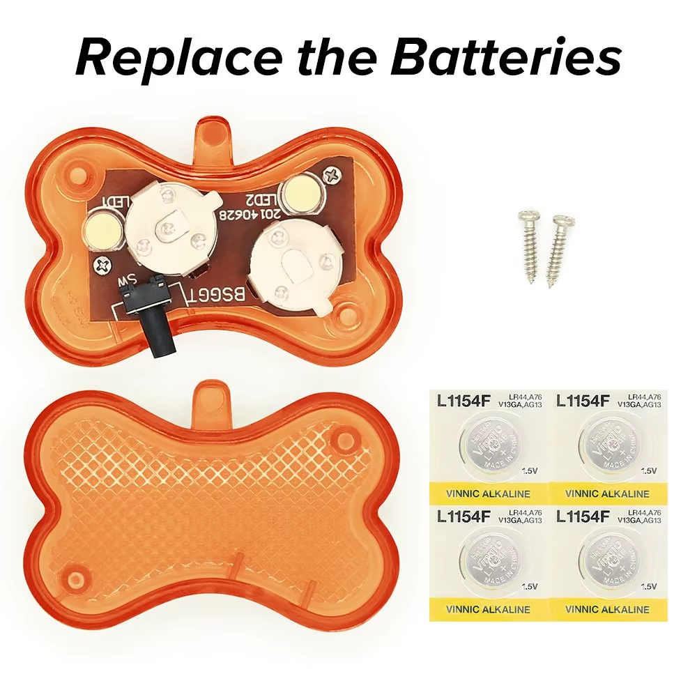 collar de perro con luz led, etiqueta de identificación impermeable para mascotas, seguridad para caminar de noche con diseño de hueso, pulsera promocional para perros collar de perro con luz led, etiqueta de identificación impermeable para mascotas, seguridad para caminar de noche con diseño de hueso, pulsera promocional para perros